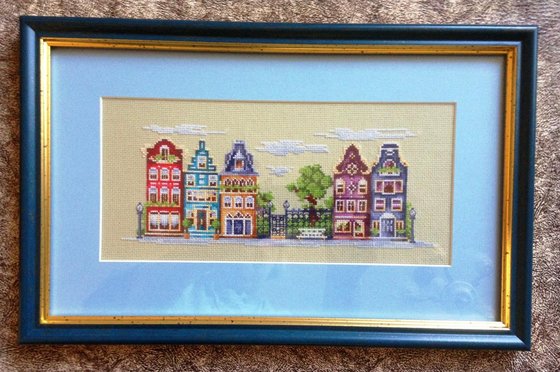 Работа «Тихая улочка.»