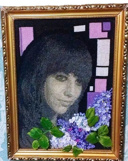 Работа «портрет дочери»