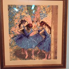 Работа «Танцовщицы Дега»