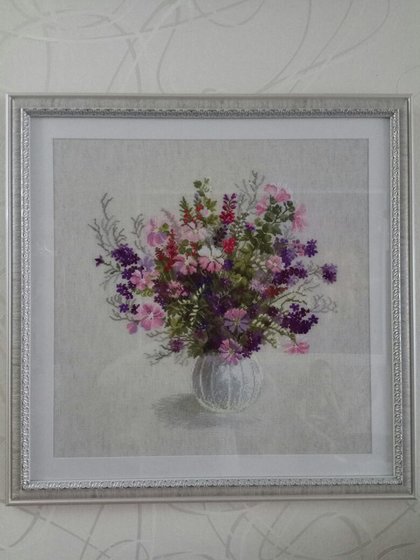 Работа «Летний букет»