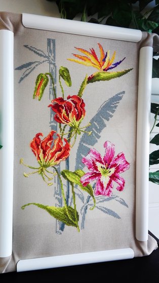 Работа «Fleur Tropicales»