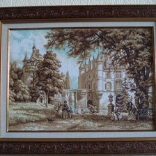 Работа «В парке замка Шенонсо»