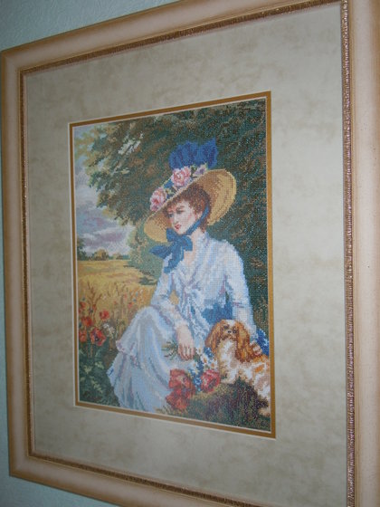 Работа «Дама с собачкой»