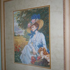 Работа «Дама с собачкой»