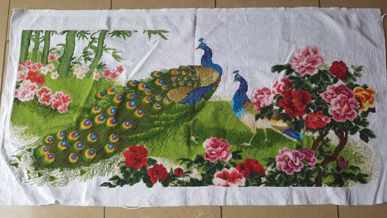 Работа «Павлины»