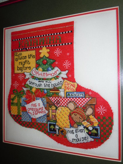 Работа «Новогодний сапожок»