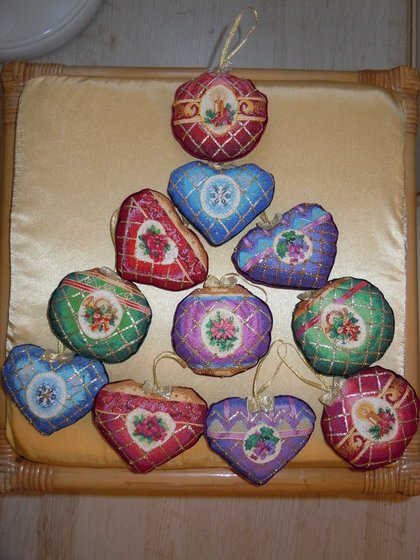 Работа «Новогодние игрушки от Дим»