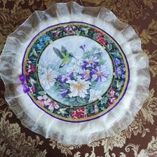 Работа «Думочка с вышивкой от Дим»