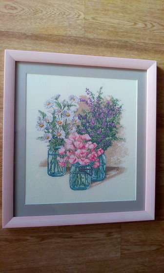 Работа «Полевые цветы»