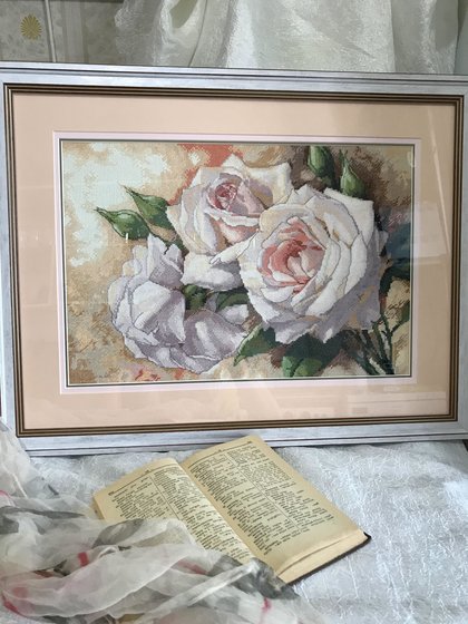 Работа «Розы от "Дименшенс"»