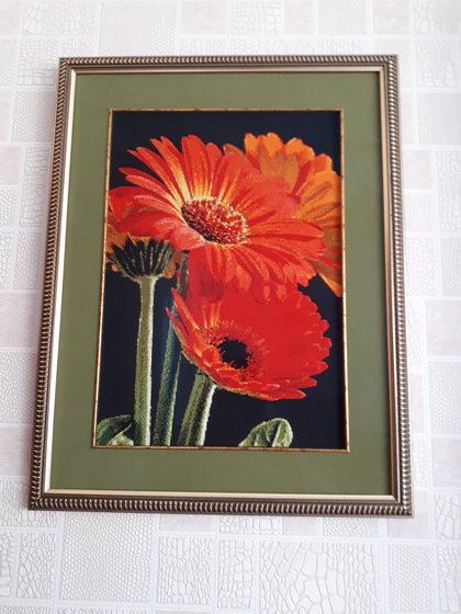 Работа «Герберы.»