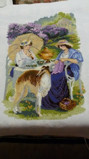 Работа «русская усадьба»