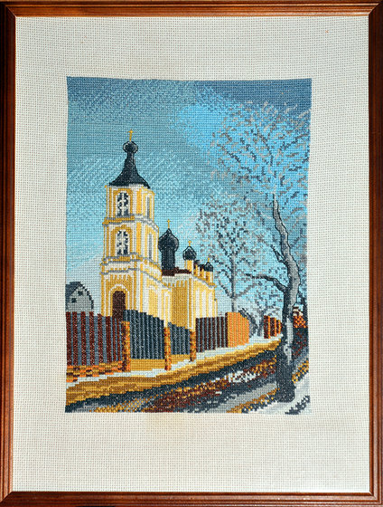 Работа «Храме Успения Пресвятой Богородицы в Трахонеево»