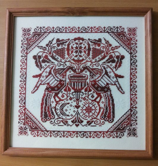 Работа «Славянский орнамент»