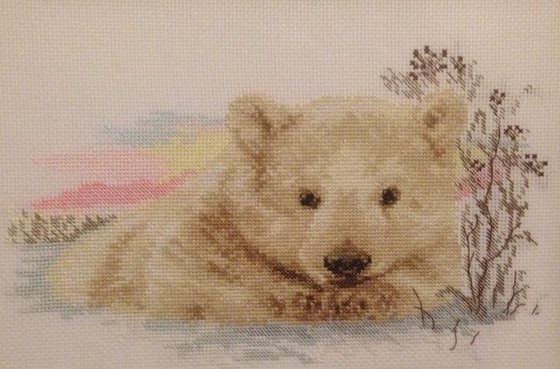 Работа «северный медвежонок»