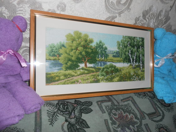 Работа «У реки»