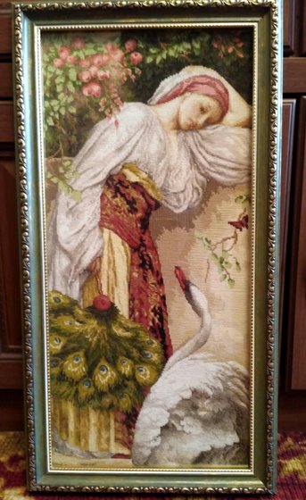 Работа «"Девушка с лебедем"»