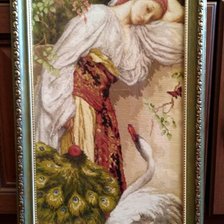 Работа «"Девушка с лебедем"»