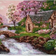 Работа «Весенний пейзаж»