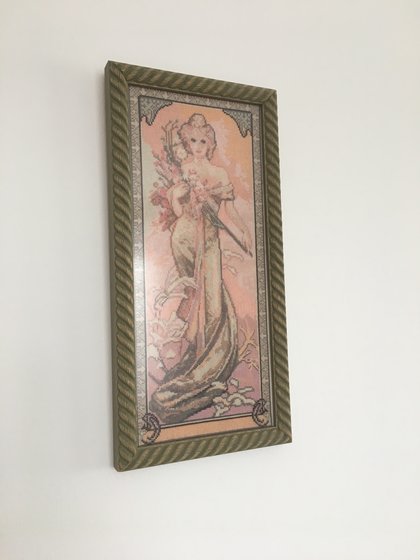 Работа «весна.по картине худ.Муха»