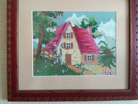 Работа «Домик гномика»