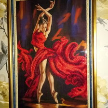 Работа «Танец страсти»