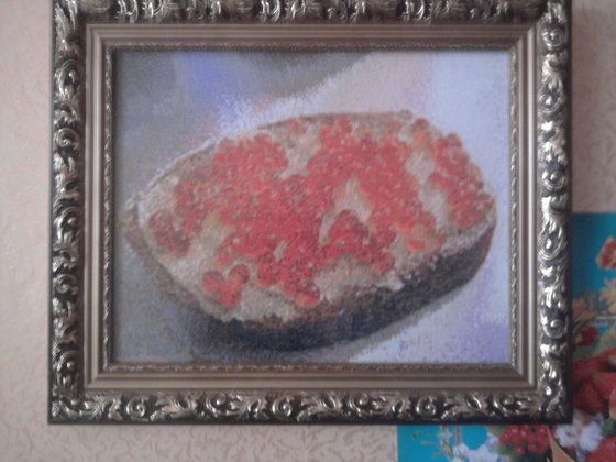 Работа «Бутерброд с икрой»