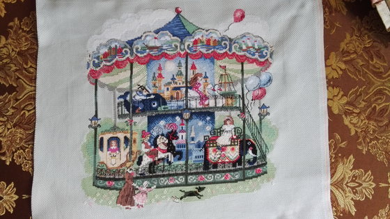 Работа «Веселая карусель»