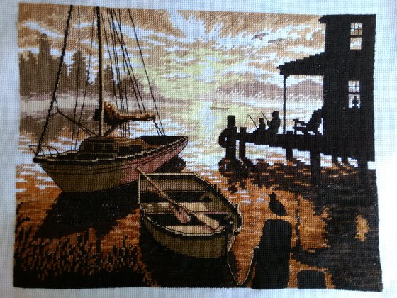 Работа «Peaceful Silhouette»