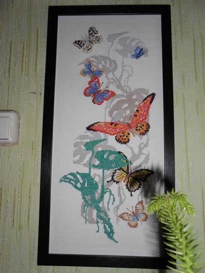 Работа «Экзотические бабочки»