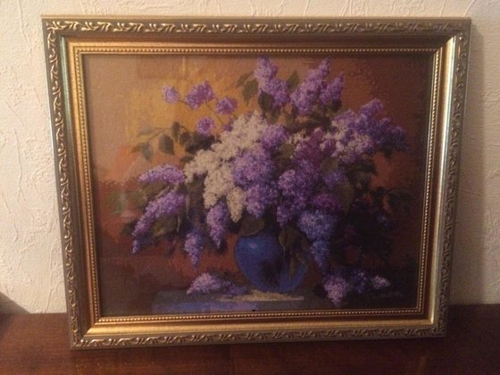 Работа «Сирень»