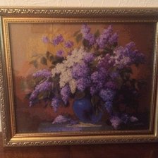 Работа «Сирень»