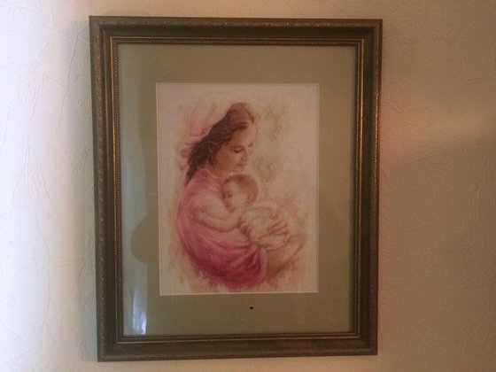 Работа «Мать и дитя»