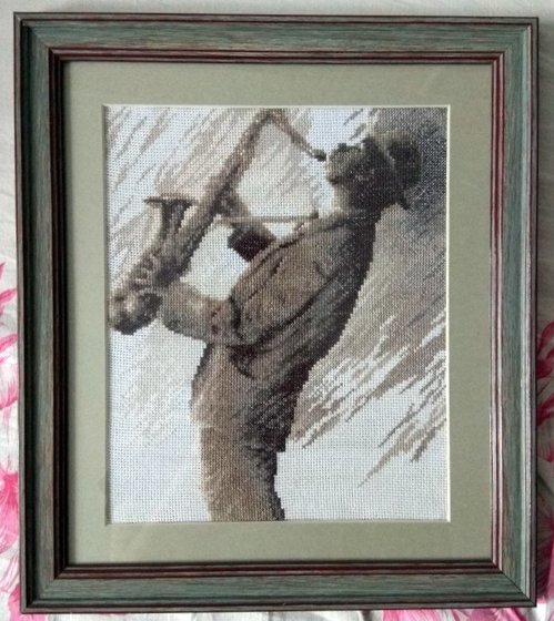 Работа «Саксофонист»