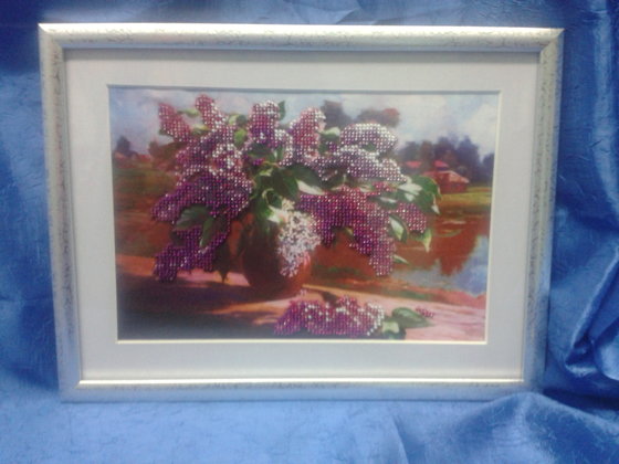 Работа «Сирень»