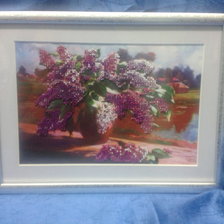 Работа «Сирень»