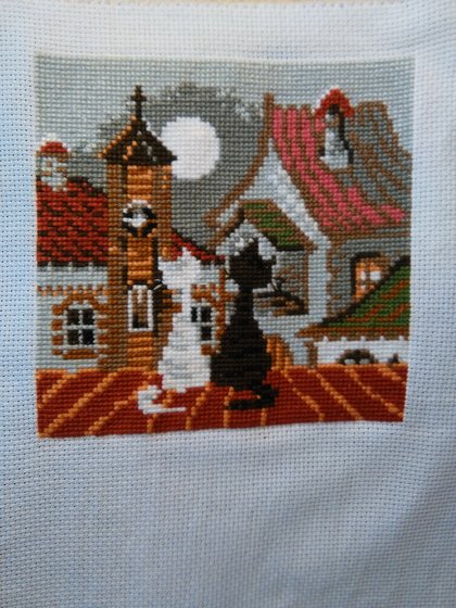 Работа «"Город и кошки" Риолис»