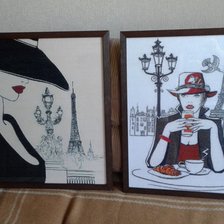 Работа «"НЕЗНАКОМКА" и "ПАРИЖАНКА".»