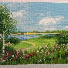 Работа «Тропинка к пруду.»