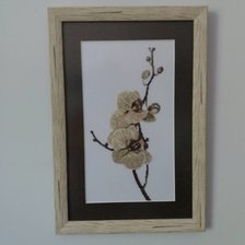 Работа «монохром орхидея»