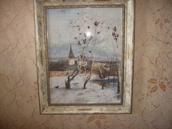 Работа «Грачи прилетели»