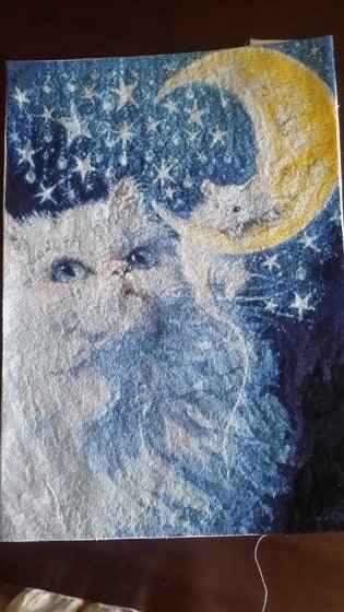 Работа «Котик»