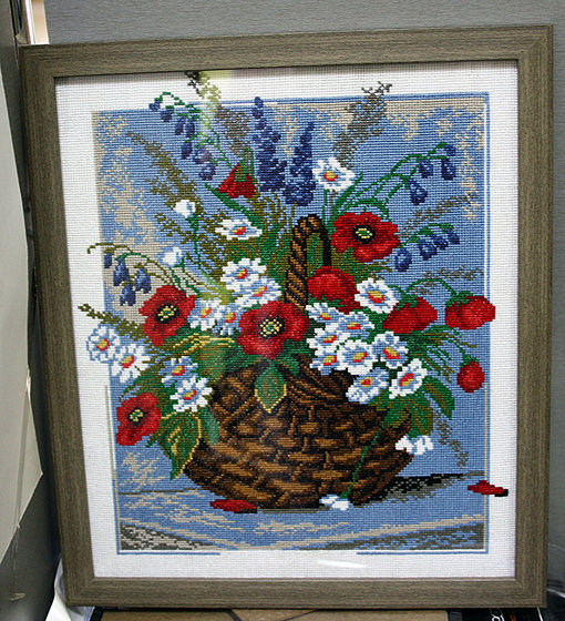 Работа «Летний букет»