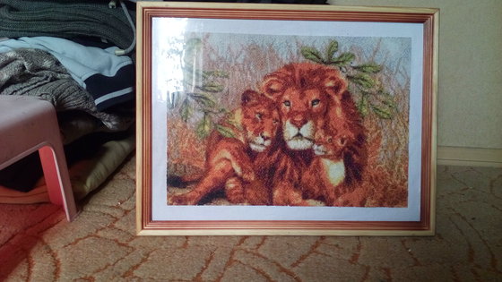 Работа «львиная семья»