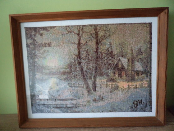 Работа «Zimny wieczór»