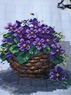 Работа «Koszyczek fiołków»