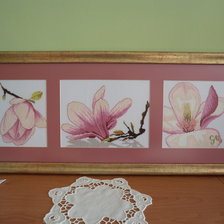 Работа «Magnolie - tryptyk»