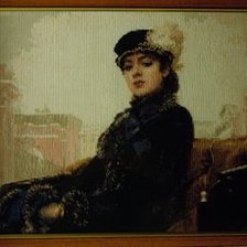 Работа «Неизвестная   -Крамской»