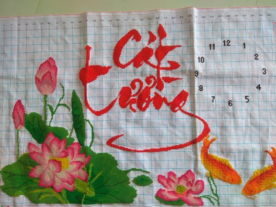 Работа «Hoa sen»