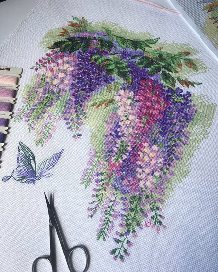 Работа «Глициния 1672 Риолис»